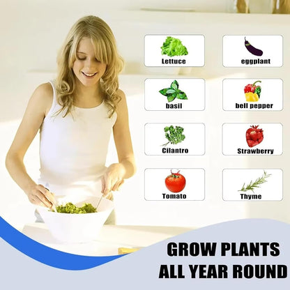 FXNFXLA Torre idroponica 2025, Kit per Sistema di Coltivazione idroponica Verticale con Pompa dell'Acqua, Timer, irrigazione Intelligente, per Erbe aromatiche, Frutta e Verdura
