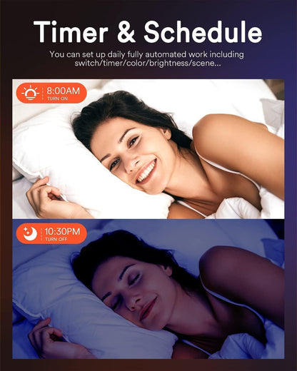 Lumary Smart LED Recessed Lighting 6 Inch 13W 1000LM Smart WiFi Recessed Lights Ultra-Thin and Anti-Glare Trim with Junction Box Compatible with Alexa/Google Assistant/Remote Controller 1PACK