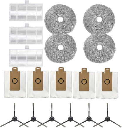 Cleaning Performance Boost Pack Essential Ricambi progettati per migliorare la funzionalità dei tuoi robot aspirapolvere