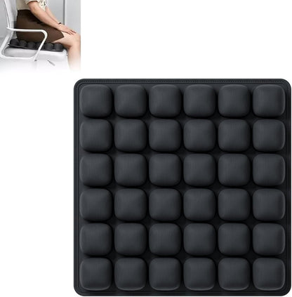 Travel Cushion,Portable Travel Cushion,3D Air Cell Seat Cushion,with 36 Air Bags,for Pressure Relief,Tailbone Protection,Suitable for Airplanes,Wheelchairs,Car Sets,Office Chairs