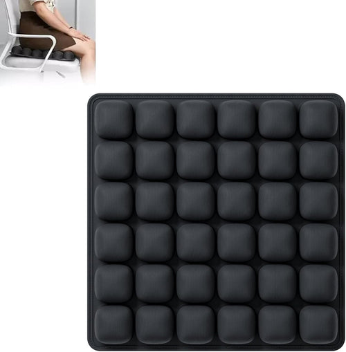 Travel Cushion,Portable Travel Cushion,3D Air Cell Seat Cushion,with 36 Air Bags,for Pressure Relief,Tailbone Protection,Suitable for Airplanes,Wheelchairs,Car Sets,Office Chairs