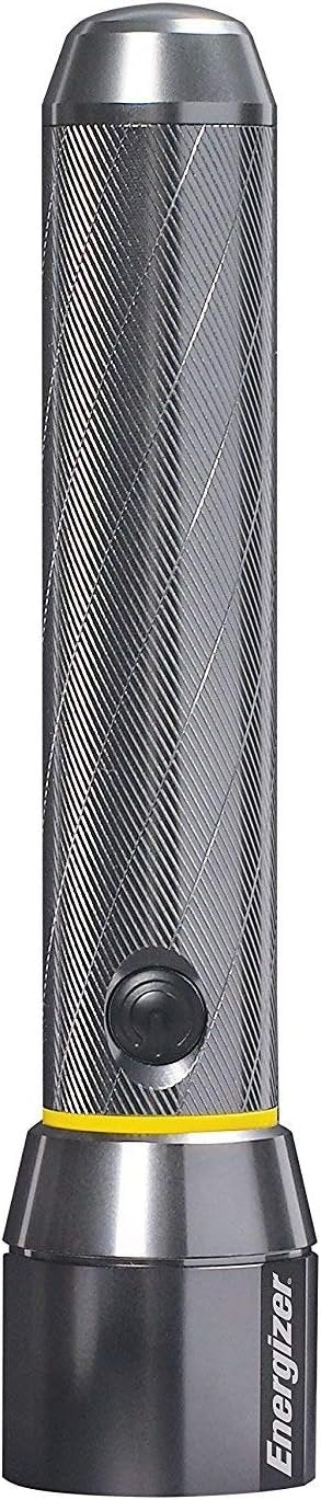 Energizer LED Tactical Metal Flashlight, Ultra Bright High Lumens, Durable Aircraft-Grade Metal Body, IPX4 Water-Resistant, 3 Modes