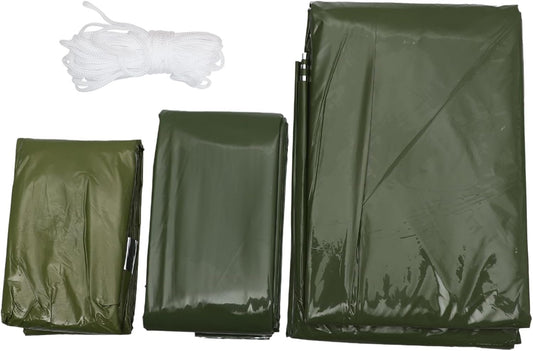 GOOHOCHY Emergency Tent Outdoor Camping Tent Outdoor Sleeping Sack Portable Tent Outdoor Sleeping Blanket Outdoor Tents Outdoor Camping Tool Pe Tear-Resistant Material