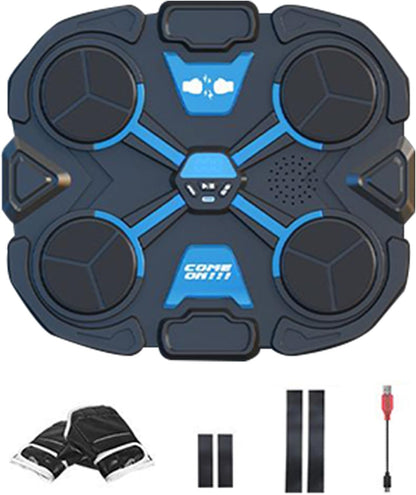 Fravsiu Music Boxing Machine, Smart Wireless Punching Device, Home Boxing Workout Equipment, Interactive Fitness Gear for Adults, Kids, Cardio and Reflex Drills, 14,57 pollici