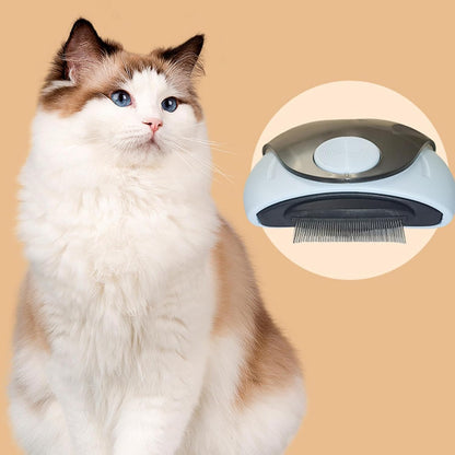 Spazzola per capelli per cani, con tacco, spazzola per capelli per cani, forfora, pettine multifunzione per animali domestici, attrezzi per la cura dei cuccioli per gatti