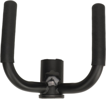 T Bar Row Landmine Attachment, Weightlifting Landmine Handle, 2 Handles Metal Barbell Hand Grip, Lightweight Rowing Handle for Home, Gym, Back, Arm, Core Muscles Training