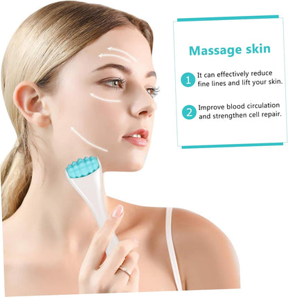 FRCOLOR 1 Pc Facial Atrezzi Facial Massager Tools Massager For Facial Skin Beauty Massage Tool Eye Cream Import Silica Gel