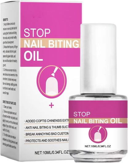 Stop Nail Biting Kids - Anti Nail Biting Nail Oil | Nail Care, Safe & Effective Solution for Nail Biting Prevention, No Bite Nail Polish