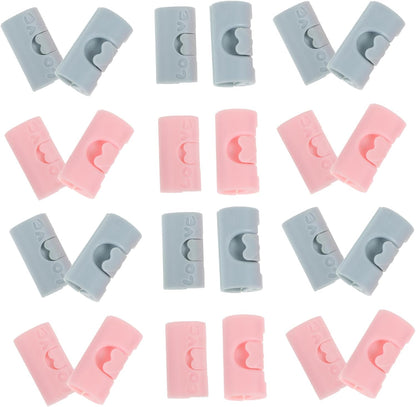 Tofficu 2 Set Clip Fissaggio Lenzuolo Clips Per Coprimaterasso Antiscivolo Accessori Per Biancheria Letto Per Teniere Coperta E Cuscini Resistente E Pratico Colori Upgrade 24 Pezzi * 2