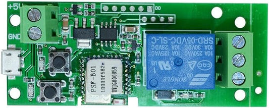 Sonoff Wifi Switch, USB DC5V Wireless Relay Module Smart Home Automation Modules APP Remote Control Timer Switch Voice Control with Alexa Google Home Access Control System