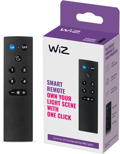 WiZ Smart WiFi Remote Control, App Control or Voice Control (Alexa, Apple HomeKit, Google Home)