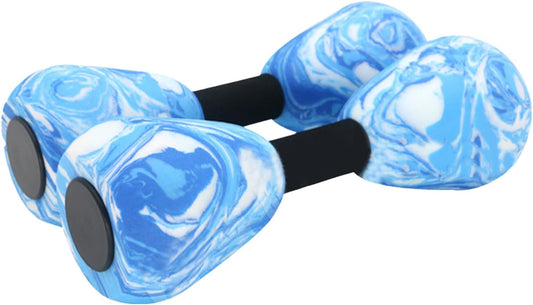 Aquatic Dumbbells, Water Weights Set, Pool Exercise Equipment, 27cm, Sports Aerobic Workout Gear, for Training Sessions, Gym Routines, Outdoor Swimming, Aqua Fitness