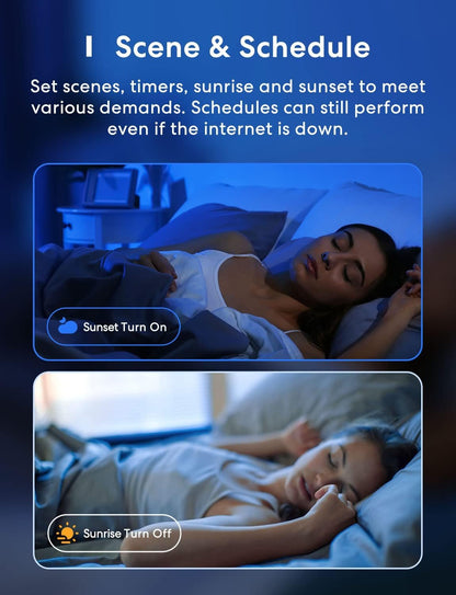 meross Smart LED Strip Lights Work with Apple HomeKit, Alexa, Google Home, and SmartThings, App Control, 16.4ft RGB Color Changing Wi-Fi LED Strip for Home, Bedroom, Kitchen, TV, Party