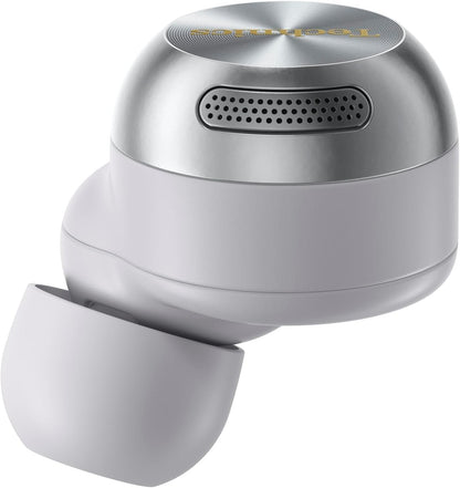Technics EAHAZ100 Reference Class Hi-Fi True Wireless Earbuds with Dolby Atmos and Noise Cancelling, Silver