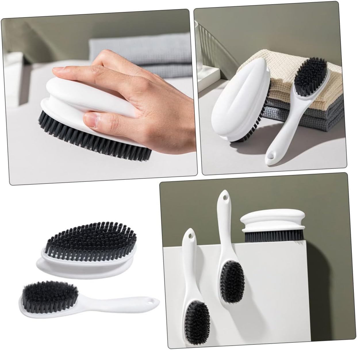 Ipetboom 1Set Household Cleaning Brush Soft Bristle Clothing and Shoe Cleaning Brush Versatile Scrub Brush for Gentle Cleaning Effortlessly Removes Dirt and Grime Essential Tool