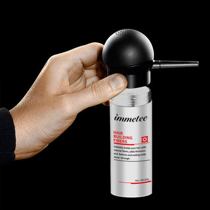 immetee Hair Fibers Pump Fiber Applicator, Spray Application Atomizador Nozzle for Hair Building Fibers Hair Thickening Tools (Pump Applicator)