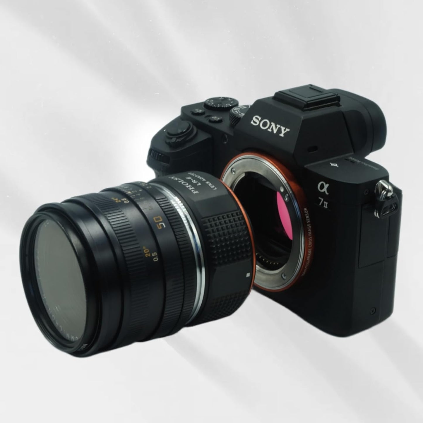 PHOLSY Leica R Lens to Camera Adapter for Sony E, a1, a9, a9-II, a7S III/II, a7R V/IV/III/II, a7 IV/III/II, a7, a7C, a6600 a6500 a6000 a3500, NEX 7/6 / 5T Series, QX1, ZV-E 10... ... ...