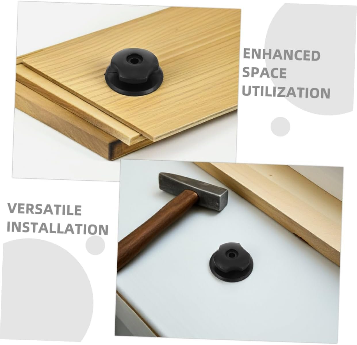 PLAFOPE Car Trunk Storage Net Hooks Vehicle Cargo Organizer Rear Trunk Hook Rear Cargo Trunk Organizer Hook Set for Car Trunk Accessories