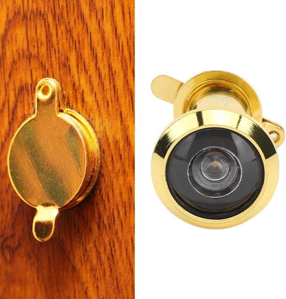 220 Gradi Visualizzatore di Grandi Porte, Pehofole di Sicurezza in Lega di Zinco con Copertura Pesante, per Case, Uffici, Hotel e Porte Anteriori, Vedere, Monitorare, Sbirciare le Persone (Diametro