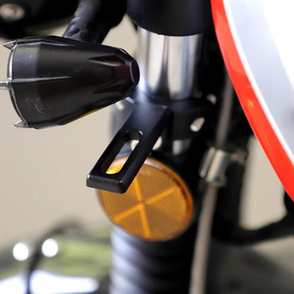 Generico Motorcycle Spotlight Mount, Fog Light Bracket, Versatile Motorcycle Tube Clamp, Adjustable Headlamp Holder, Easy Install for ATV, Bikes, Adventure and Night Riding