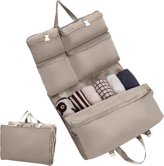 mivceklw Suitcase Bag, Foldable Rolling Luggage Organizer, Lightweight Travel Packing Clothing, Gym Gear, Women, Men, Toddler, Perfect for Workouts, Commuting, Business Trips, Vacations and Daily Use