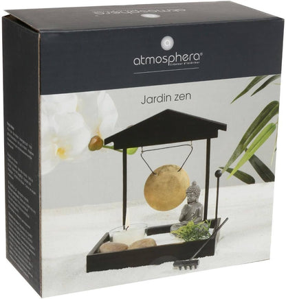 ATMOSPHERA CREATEUR D'INTERIEUR - Zen Garden Black 15 x 15 cm