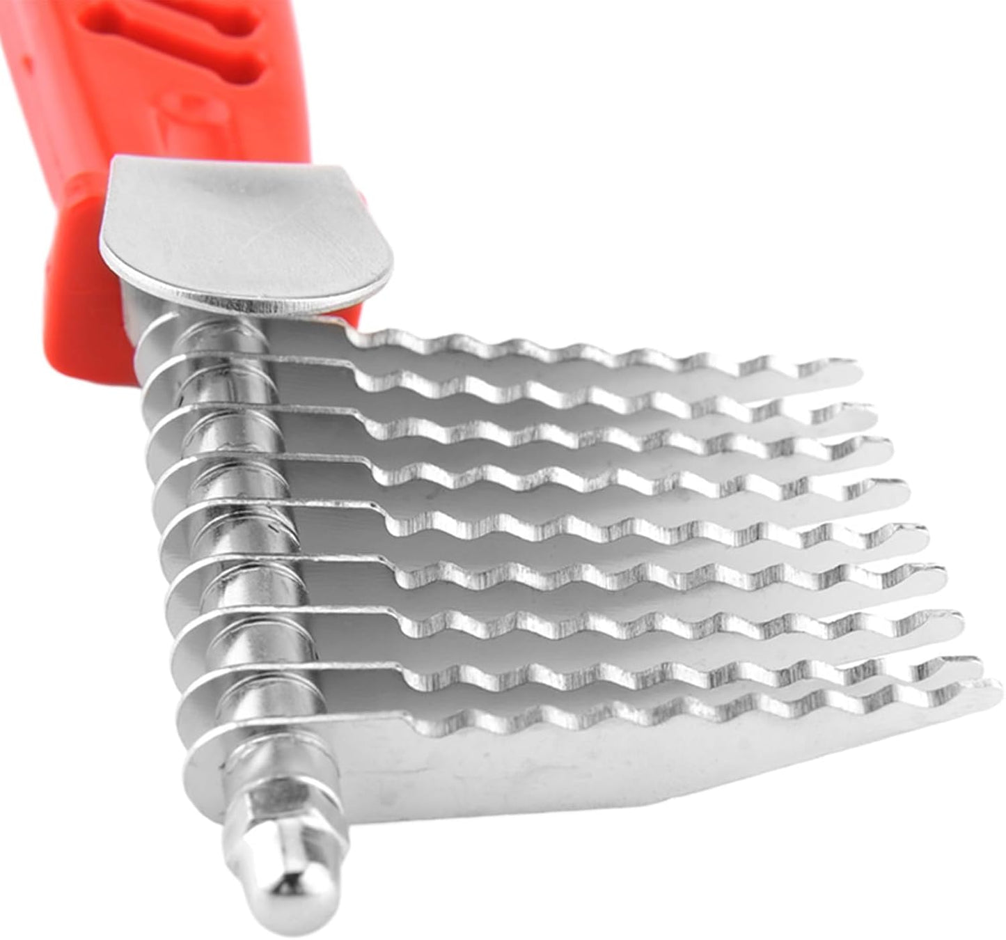 Dog Comb for Matted Hair, Pet Hair Removal Dog, Smooth Cats Dematting Tools, Ergonomic Brush Supplies for Indoor Outdoor Use for Families and Friends
