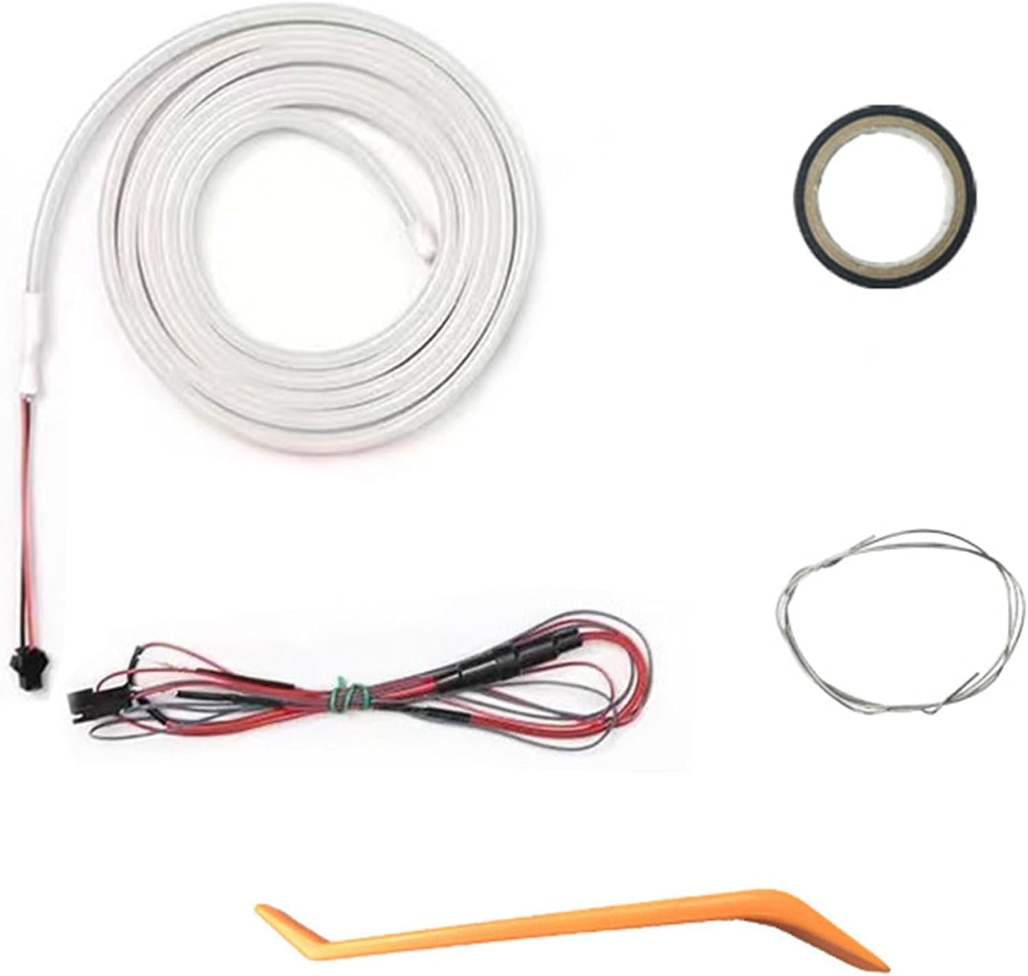 Dynamic Flowing Car Trunk Light Strip, Smart Car Trunk Led Atmosphere Light Strip, Universal Waterproof Cargo Ambient Lighting,for SUV Truck Trailers (White,2m/78in)