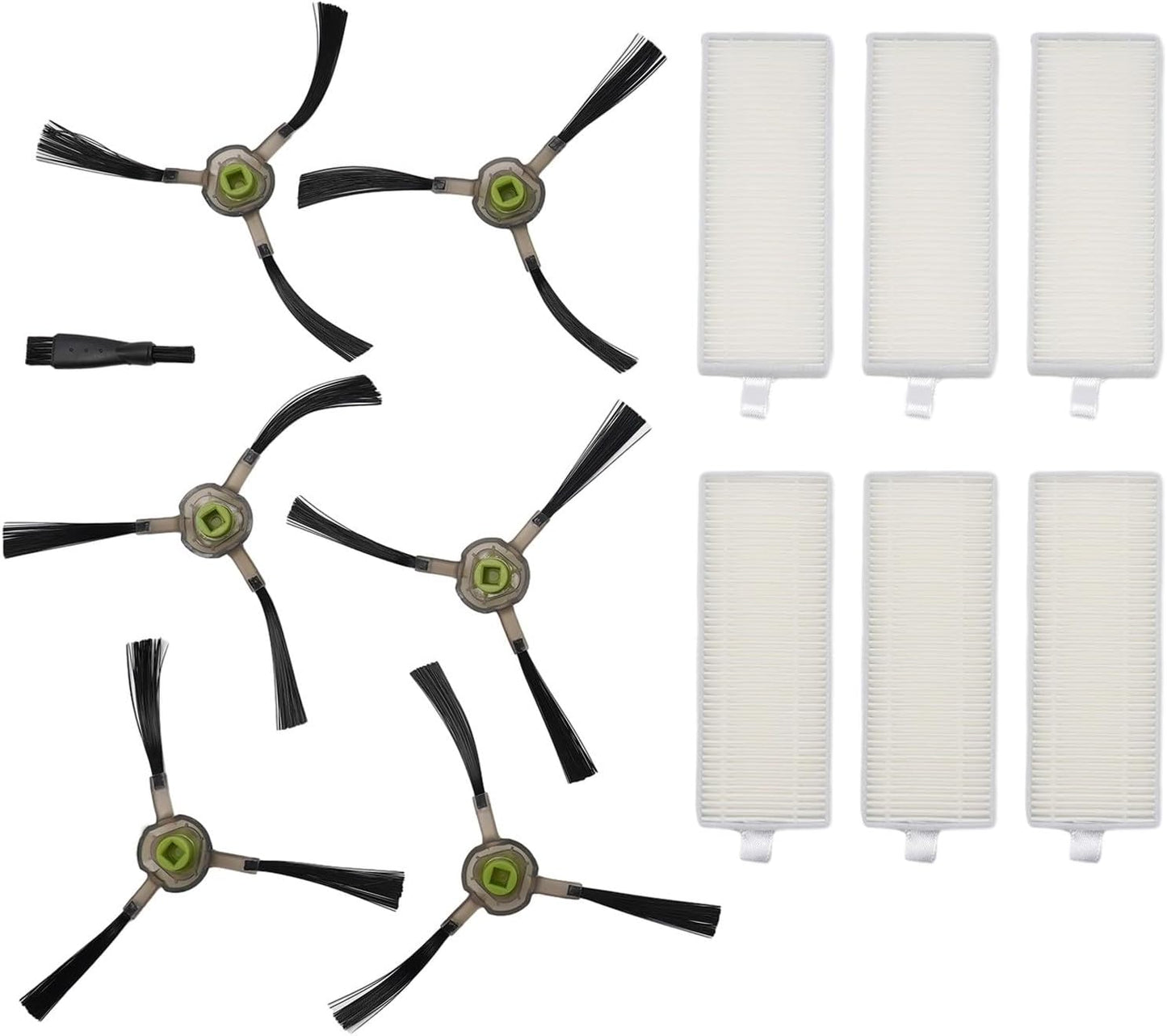 Robotic Cleaning Essentials - Confezione da 12 pezzi di ricambio per aspirapolvere serie For Life Stay Clean