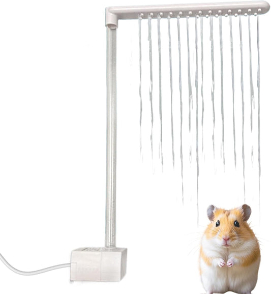 Bearded Dragon Bath Supplies, Shower Head Cleaning Tools, Adjustable Shower, Electric 360° Rotation Showerhead, Pet Supplies for Small Animals, Easy Grooming and Hygiene