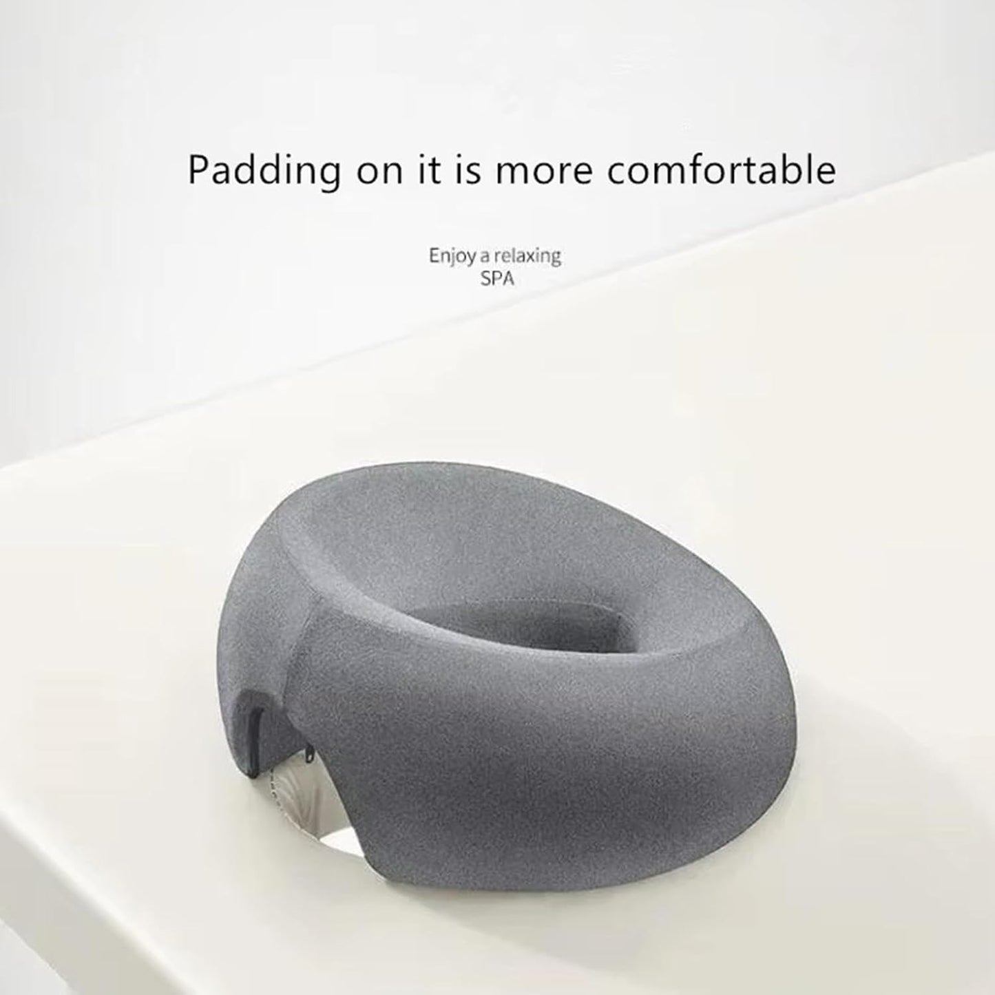Prone Home Massage Headrest Face Down Pillow Massage Headrest Facial Cushion Super Soft Milk Silk Travel Neck Pillow for All-Season Comfort