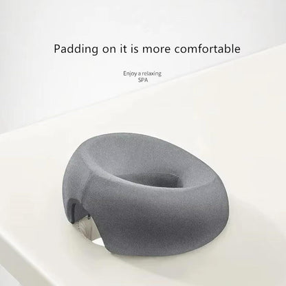 Prone Home Massage Headrest Face Down Pillow Massage Headrest Facial Cushion Super Soft Milk Silk Travel Neck Pillow for All-Season Comfort