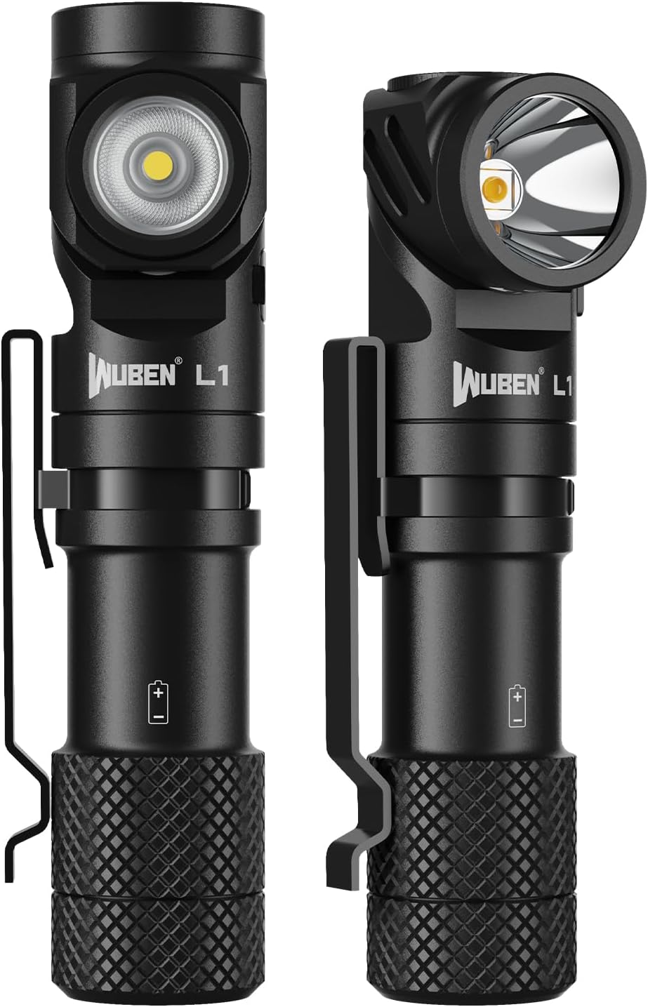 WUBEN L1 LED Torches Super Bright Rechargeable 2000 Lumens, Tactical Flashlight Powerful Torch Battery Powered, Multifunctional IP68 Waterproof Powerful Handheld Flash Light for Camping Hiking
