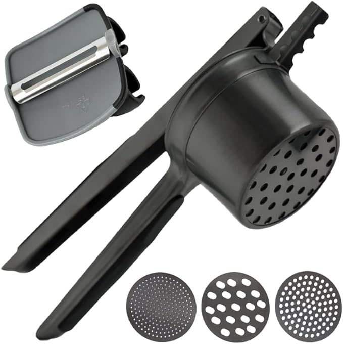 Potato Ricer Stainless Steel - Kitchen Tools and Gadgets - Potato Masher, Potato Grater - Durable Ricer Kitchen Tool - Kitchen Tools - Potato Ricer by Kovilo