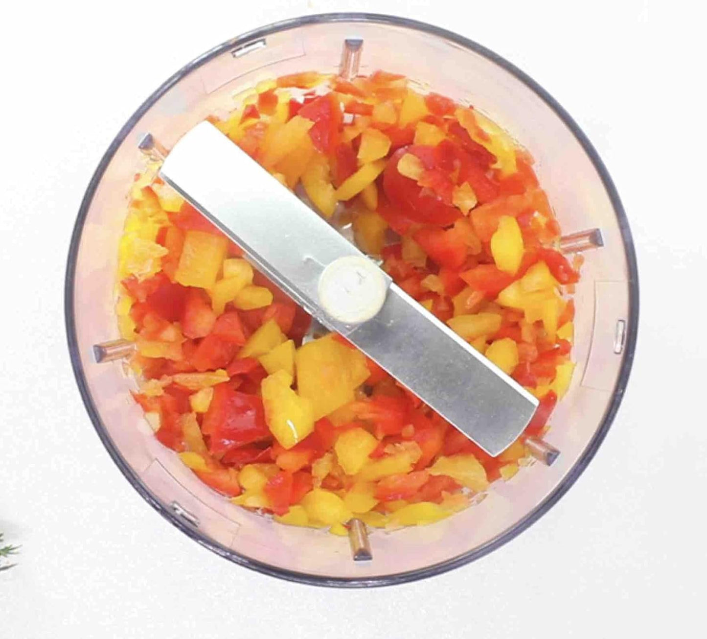 Kleva Sumo Vegetable Chopper Manual â€“ Hand-Powered Food Chopper, Dicer & Mincer | Quick Push Chopper Salad, Fruits, Veggie's, Onion, Garlic & More | Easy to Clean, Compact & BPA-Free Kitchen Tool