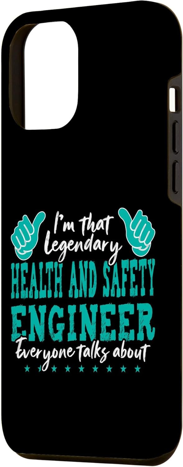 Custodia per iPhone 15 Plus Funny Profession Quote Legendary Health And Safety Engineer