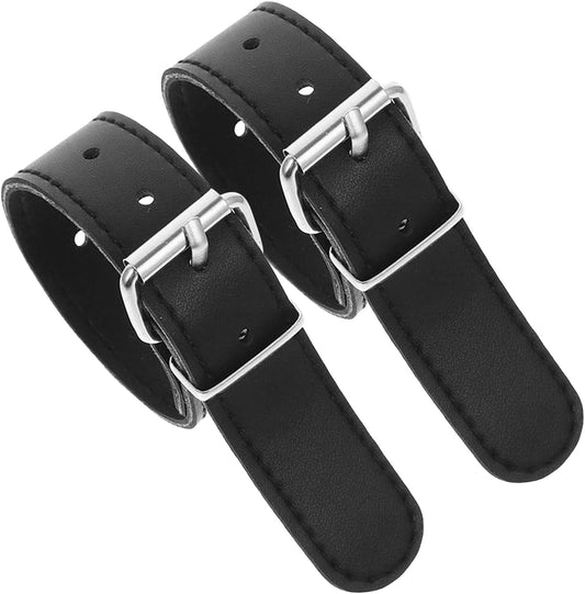 Cycle Basket Cargo Straps, Beach Cruiser Straps, Front Handlebar Decoration, Scooter Bike Gear Attachment, Outdoor Riding Accessories for Travel, Storage, 8.66x0.79 Inches