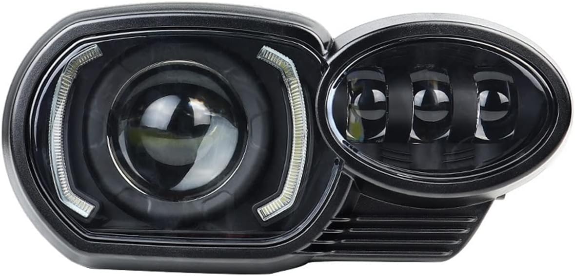 KNGFWBSW K1200R Headlight Upgrade Replacement Motorcycle LED Headlamp with DRL Compatible with M/W K1200R 2005~2009 K1300R 2010~2013