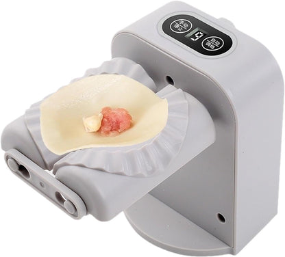 Involucri per gnocchi, gadget da cucina, elettrico, automatico, compatto, portatile, senza sforzo, leggero, versatile, utensile per cucina, 14 x 13 x 10 cm, verde, bianco