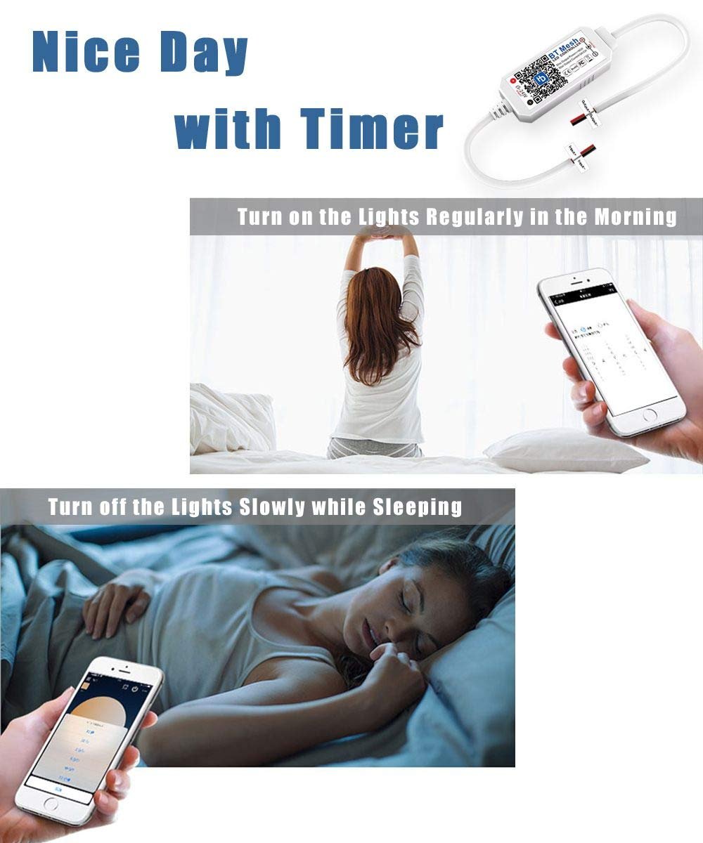 Smart DC 12V Dimmer Switch for LED RV Lights Interior, Halogen, Incandescent - RV Accessories, Auto, Truck, Camper, Puck and Strip Lighting