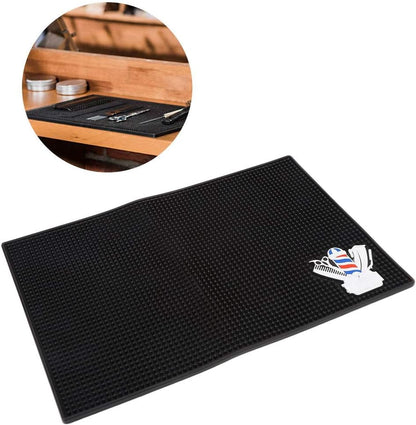 Hairdressing Non-Slip Mat Hairdressing Tool Mat Hairdressing Mat Prevent Hair Tools from Slipping and Breaking for Hairdresser by