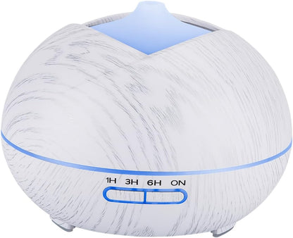 ABOOFAN LED Aromatherapy Humidifier Oil Diffuser with Soothing Colors Ultrasonic Humidifier for Home Office Bedroom Safe Auto Shut Off Intelligent Timer