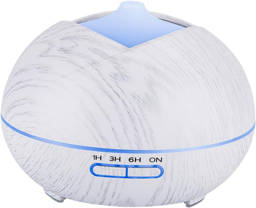 ABOOFAN LED Aromatherapy Humidifier Oil Diffuser with Soothing Colors Ultrasonic Humidifier for Home Office Bedroom Safe Auto Shut Off Intelligent Timer