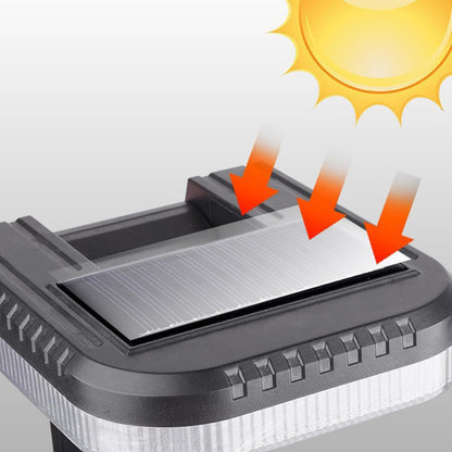 Solar Outdoor Wall Lights, Exterior Smart Sensing Lamps, High Brightness LED Light Fixture, 4.92 x 4.72 inches Compact and Energy-Saving for Patio, Yard, Pathway, Backyard, Garage