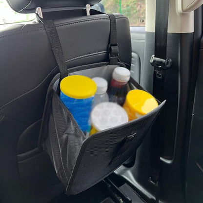 Foldable Car Trash Can,Multifuntional Car Waste Basket,Hanging Garbage Bin with Large Capacity,Waterproof Leakproof Car Garbage Can Bag,Storage Organizer Trash Bin for Car Accessories Interior