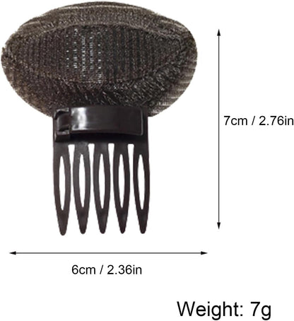 Volume Hair Clip - Basic Volume Hair Comb, Sponge Front Hair Clip, Volume Increase Hair Cushion for Women Girls, 7 x 6 cm