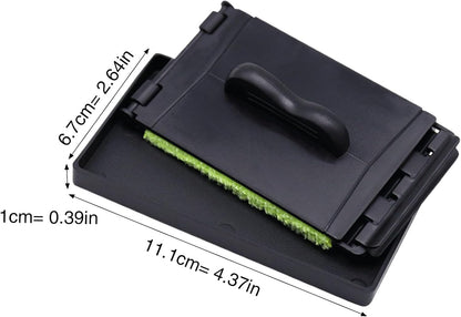 Fingerboard Scrubber, Wiper Cloth, Compact Bass String Cleaning Tool, All-Around Scrub Pad with Handle, Music Accessory for Adults Beginners Professionals