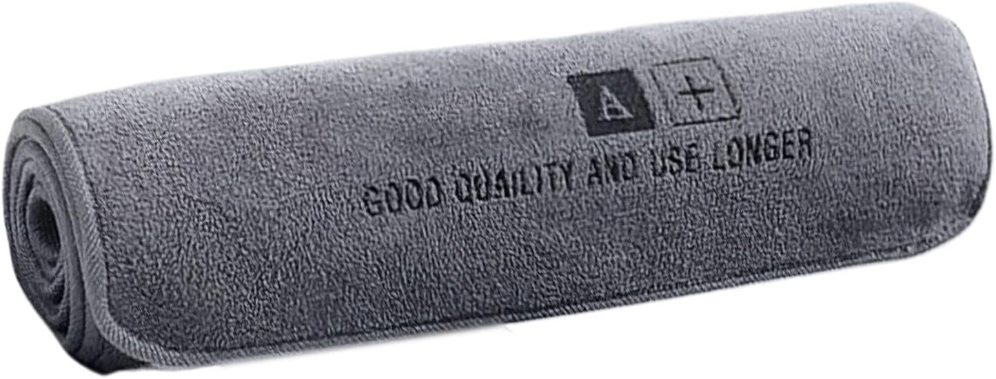 Générique Car Wash Towels, Detailing Cloths, Assorbente Reusable Wipes, Soft Microfiber Washcloths, Multipurpose Cleaning, Ideal for Glass, Dishes, Home, Bathroom, Garage, Mirror Care