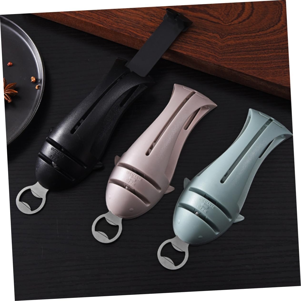 Cabilock Set Di Utensili Da Cucina Multifunzionali Apriscatole Apribottiglie Affilacoltelli Gadget Da Cucina Perfetto Per La Casa