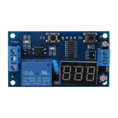 Cycle Delay Timer Switch Adjustable Relay Module High Precision Stable Safe for Home Automation and Industrial Use